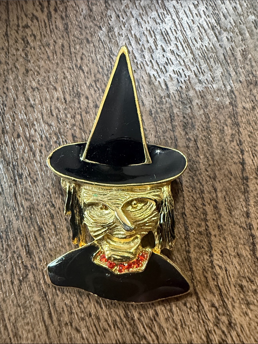 Vintage Witch Brooch